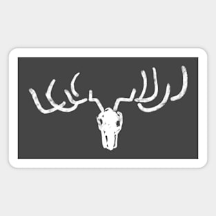 Deer skull Magnet